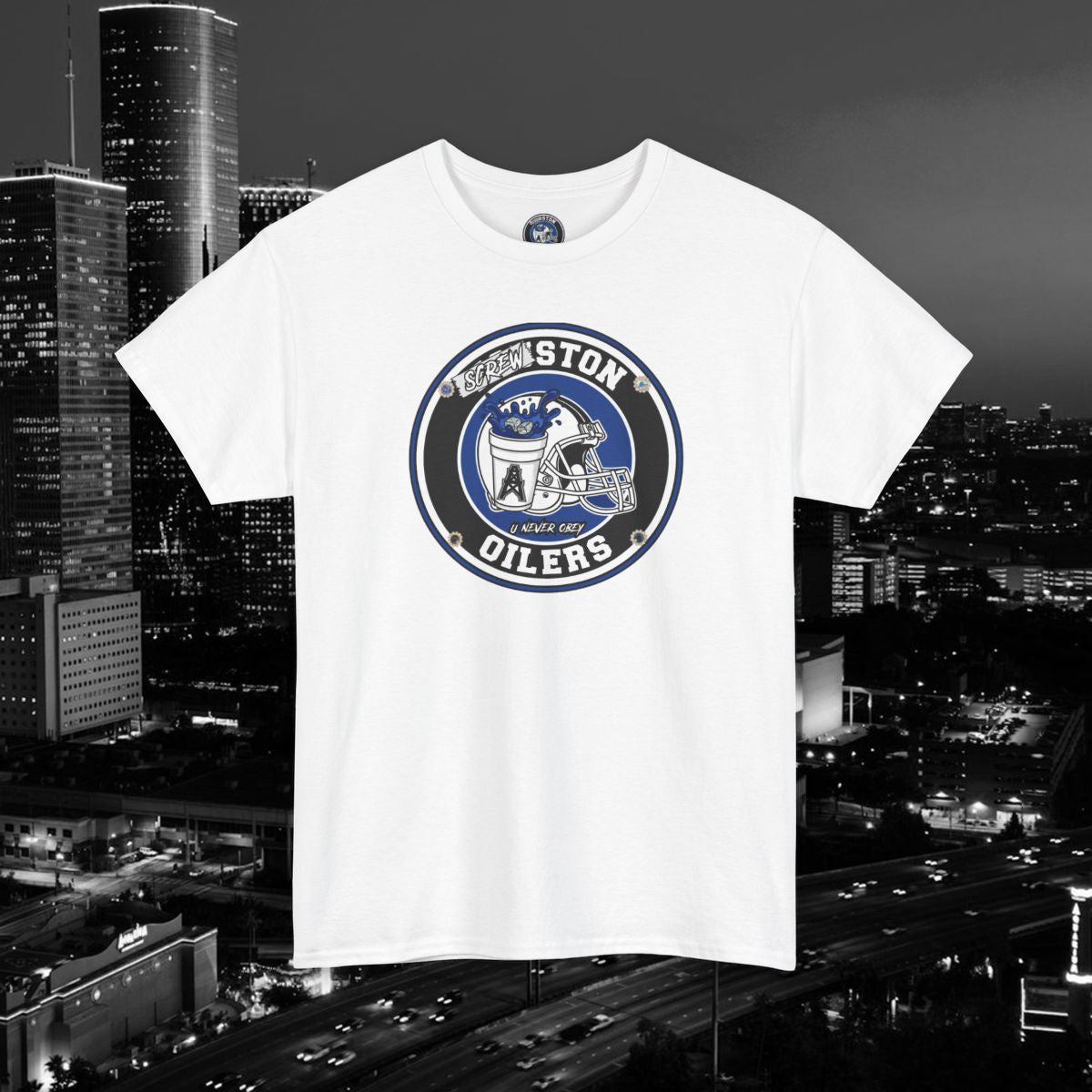 OG Blue logo Screw shirt