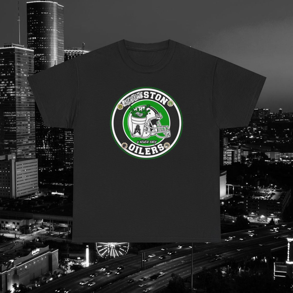 OG Green logo screw shirt