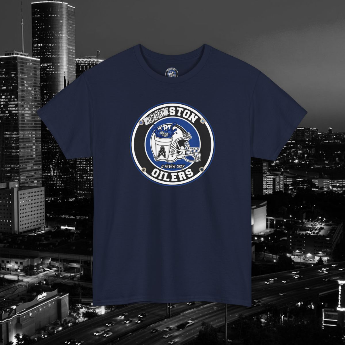 OG Blue logo Screw shirt